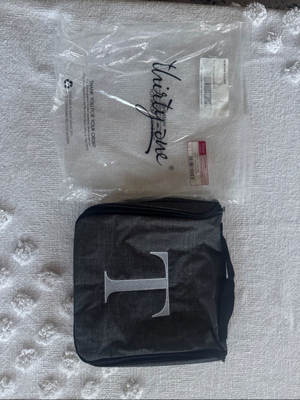 NEW-Thirty one Travel bag 10x10